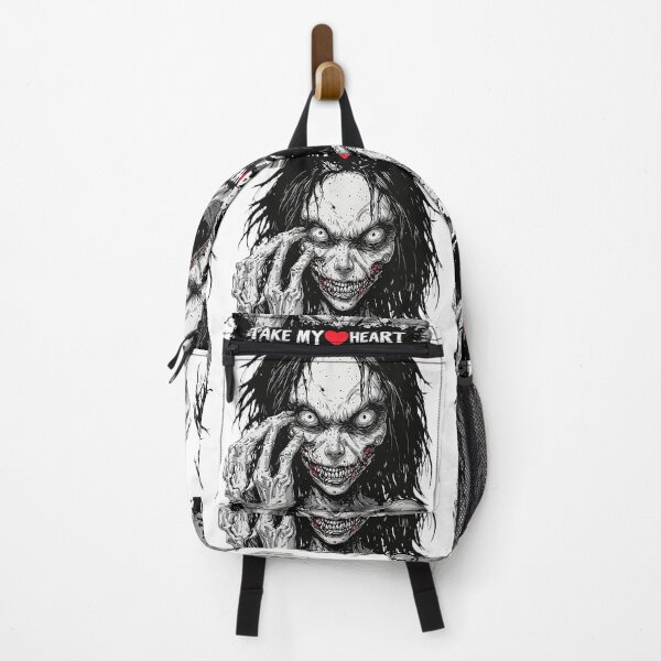 Item preview, Take My Heart – Creepy Zombie Girl Dark Romance Horror designed and sold by ChaoticZenStudio.