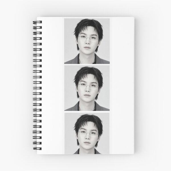 Item preview, Suga Min Yoongi Photobooth Strip Black and White Aesthetic designed and sold by Mooncreates7.