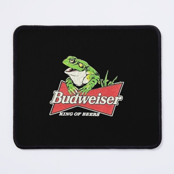 Item preview, Vintage Budweiser Frog King Of Beers Retro Logo designed and sold by Moonpaw-Whimsy.