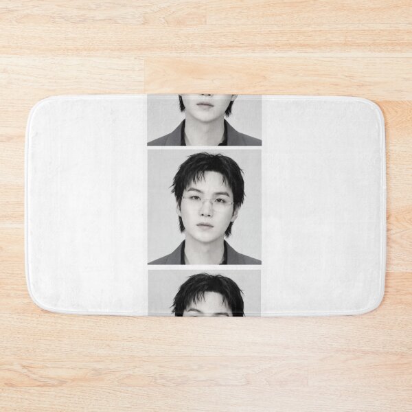 Item preview, Suga Min Yoongi Photobooth Strip Black and White Aesthetic designed and sold by Mooncreates7.