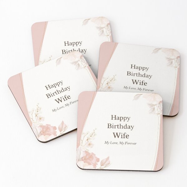 Item preview, Happy Birthday Wife Romantic Floral Card designed and sold by Zabolotna_Art.