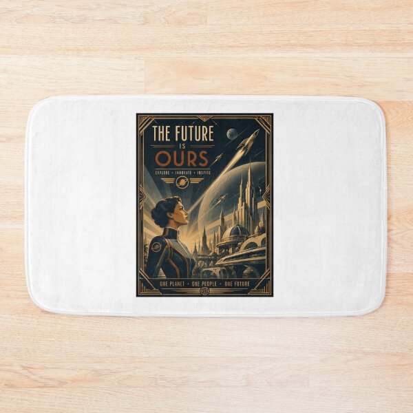 Item preview, The Future Is Ours – Retro Futurism Space Age designed and sold by Fleetwood1994.