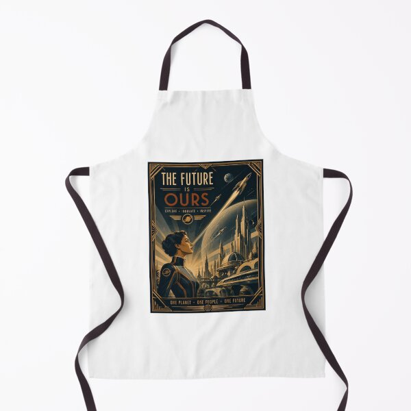Item preview, The Future Is Ours – Retro Futurism Space Age designed and sold by Fleetwood1994.