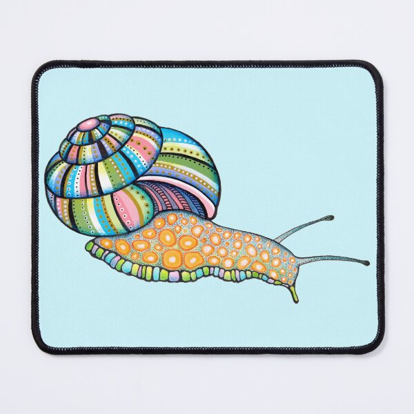 Item preview, Rainbow Snail 10 designed and sold by wonderikart.