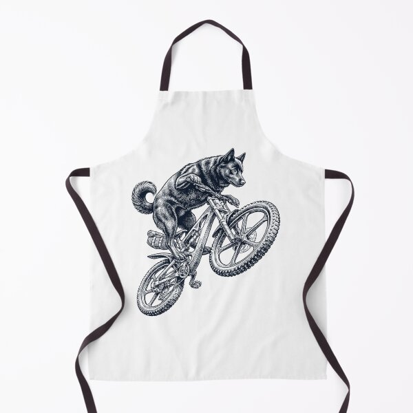 Item preview, Vintage Schipperke Riding Bicycle Cycling Bike Dog Lover designed and sold by TerryConnells.