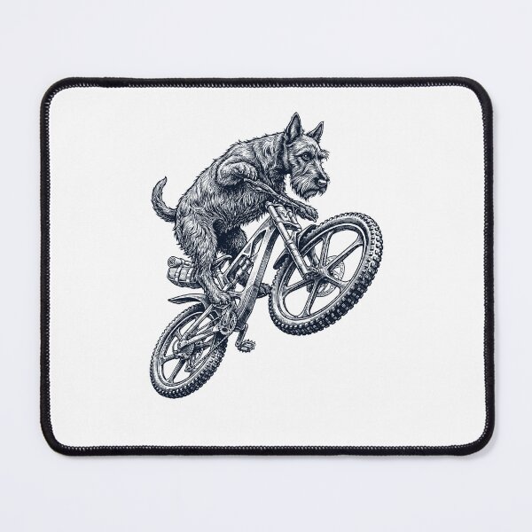 Item preview, Vintage Scottish Terrier Riding Bicycle Cycling Bike Dog Lover designed and sold by TerryConnells.