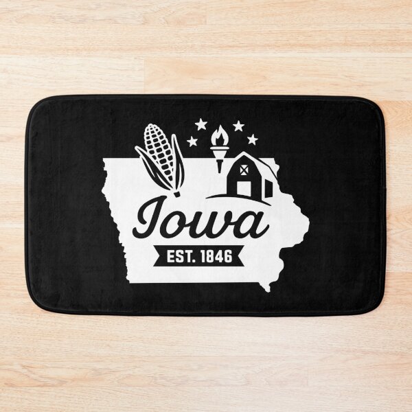 Item preview, Iowa Vintage Corn Barn Torch Retro State Art designed and sold by Sunflo67.