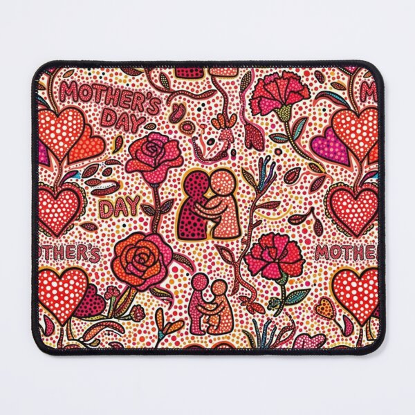 Item preview, Mother's Day Seamless Polka Dot Pattern designed and sold by TwoDotsStudio.