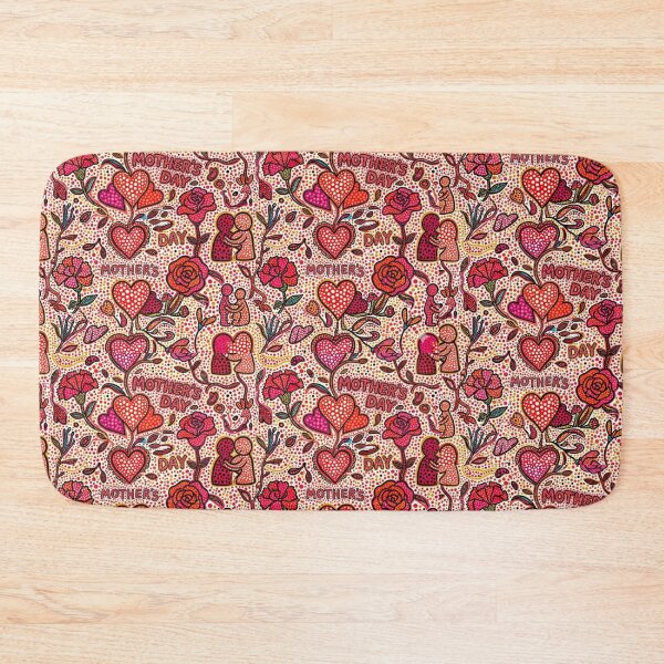 Item preview, Mother's Day Seamless Polka Dot Pattern designed and sold by TwoDotsStudio.