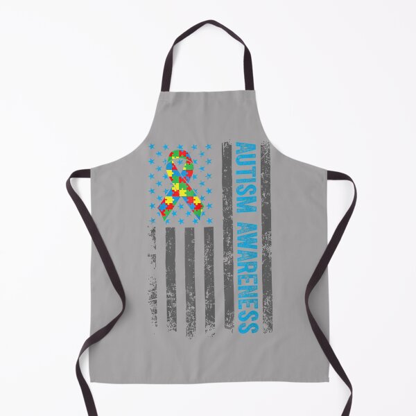 Item preview, Autism Awareness US American Flag Mom Dad Kids designed and sold by KathieFaugh.