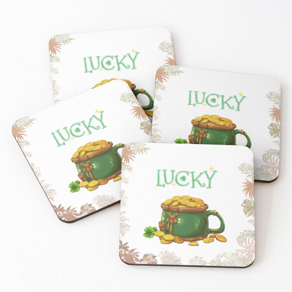 Item preview,  Lucky Pot of Gold Mug with Clover | St Patrick’s Day Irish Luck Design designed and sold by JessLamunn89.