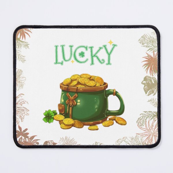 Item preview, Lucky Pot of Gold Mug with Clover | St Patrick’s Day Irish Luck Design designed and sold by JessLamunn89.