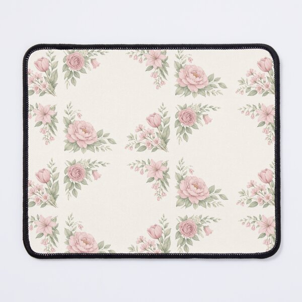 Item preview, Vintage Blush Floral Corner Frame  designed and sold by JeyaMMstores.