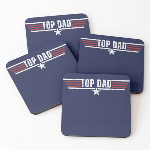 Item preview, Top Dad Funny Retro Fighter Pilot Father's Day Gift Design designed and sold by tarzbol.