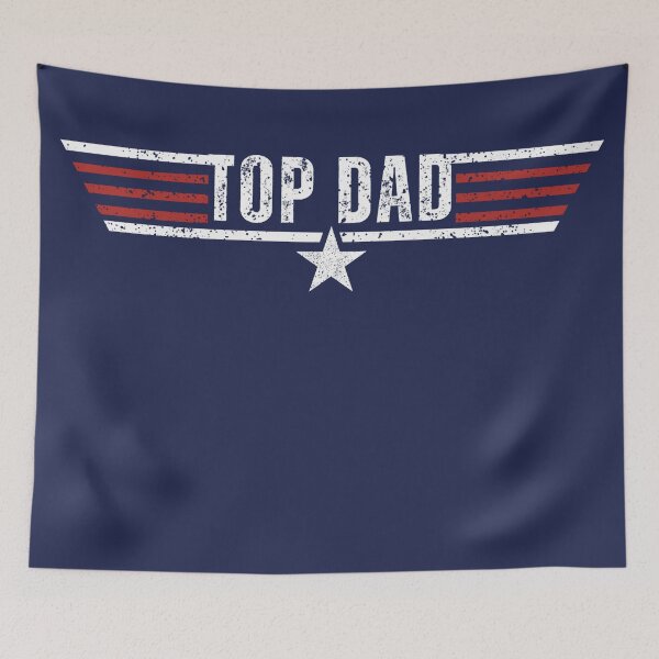 Item preview, Top Dad Funny Retro Fighter Pilot Father's Day Gift Design designed and sold by tarzbol.