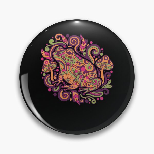 Item preview, Trippy Festival Hippie Mushroom Tie Dye Rave designed and sold by LuminOrb.