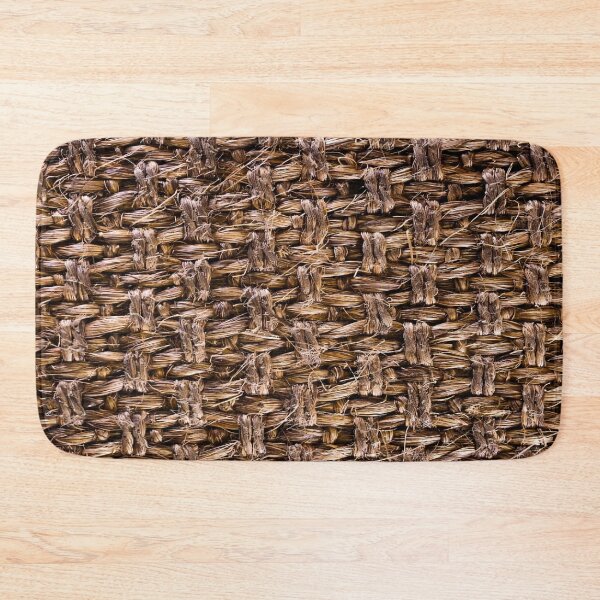 Item preview, Natural Woven Jute Texture - Rustic Organic Fabric Pattern designed and sold by L&L.