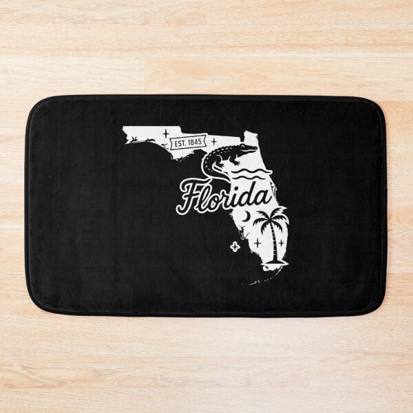 Item preview, Florida Vintage Alligator Palm Tree Retro State Art designed and sold by Sunflo67.