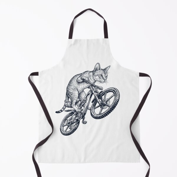 Item preview, Vintage Singapura Cat Riding Bicycle Cycling Bike Kitten Lover designed and sold by TerryConnells.