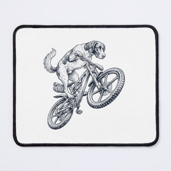 Item preview, Vintage Small Munsterlander Pointer Riding Bicycle Cycling Bike Dog Lover designed and sold by TerryConnells.