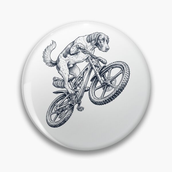 Item preview, Vintage Small Munsterlander Pointer Riding Bicycle Cycling Bike Dog Lover designed and sold by TerryConnells.