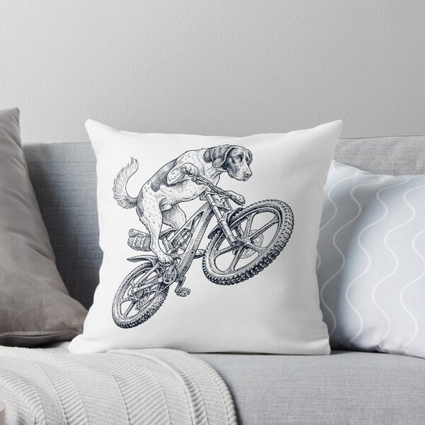 Item preview, Vintage Small Munsterlander Pointer Riding Bicycle Cycling Bike Dog Lover designed and sold by TerryConnells.