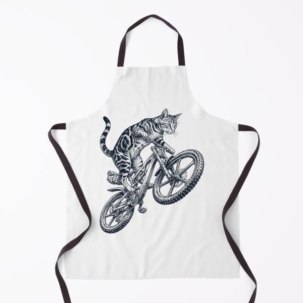 Item preview, Vintage Sokoke Cat Riding Bicycle Cycling Bike Kitten Lover designed and sold by TerryConnells.