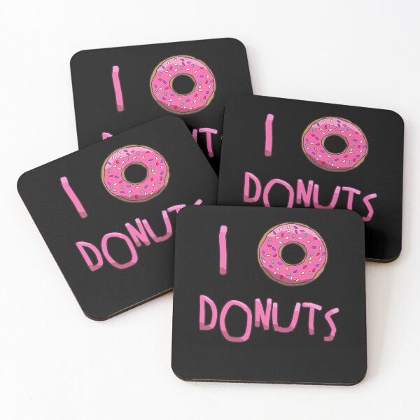 Item preview, I Love Donuts Pink Sprinkles Donut Lover designed and sold by marke770.