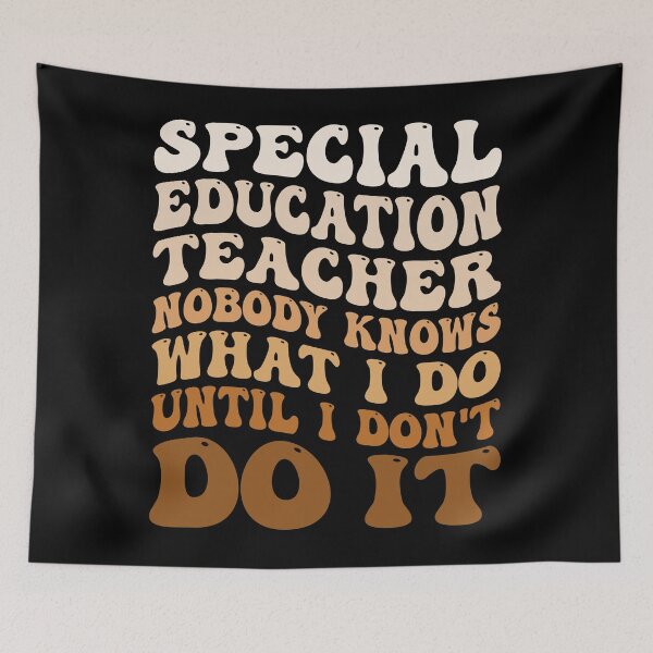 Item preview, Special Education Teacher designed and sold by SiarheiYur.