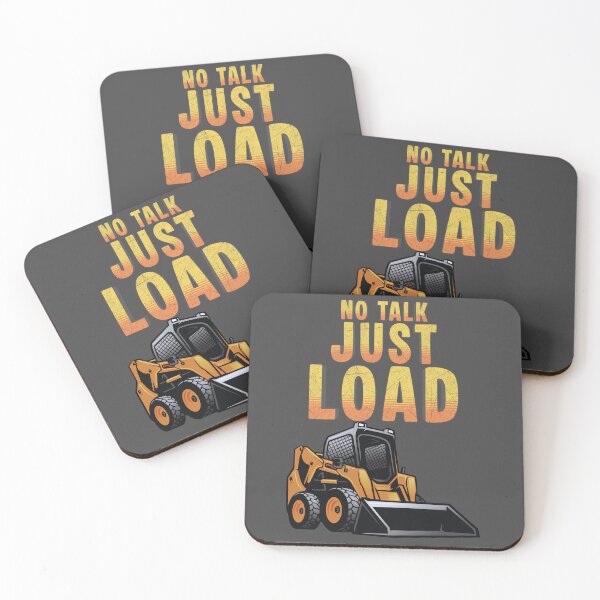 Item preview, No Talk Just Load Skid Steer Loader Shirt | Heavy Equipment Operator Gift designed and sold by Operator Style Wear.