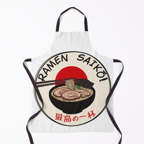 Item preview, Japanese Ramen with Chopsticks Retro Stamp Design designed and sold by Senana-Banana.