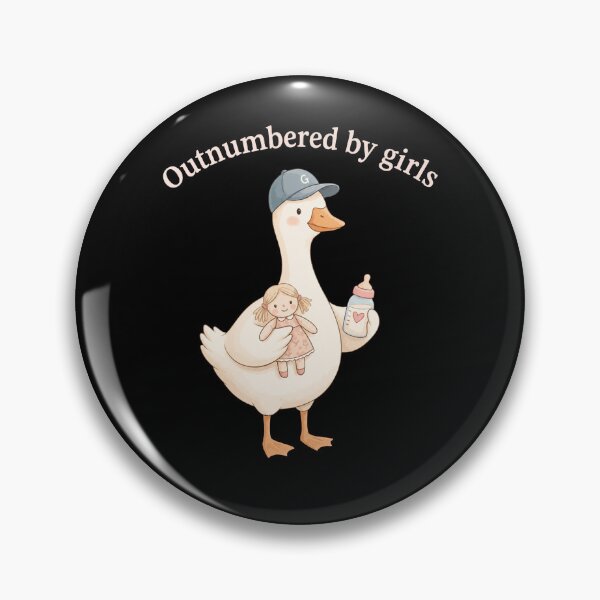 Item preview, Outnumbered By Girls designed and sold by Ellafeingold.