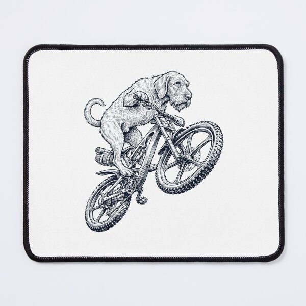 Item preview, Vintage Spinone Italiano Riding Bicycle Cycling Bike Dog Lover designed and sold by TerryConnells.
