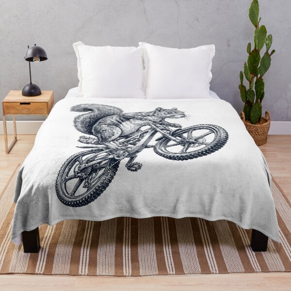 Item preview, Vintage Squirrel Riding Bicycle Cycling Bike Animal Lover designed and sold by TerryConnells.