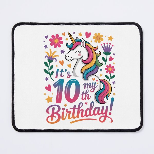 Item preview, 10 Birthday Unicorn designed and sold by jkrphoto.