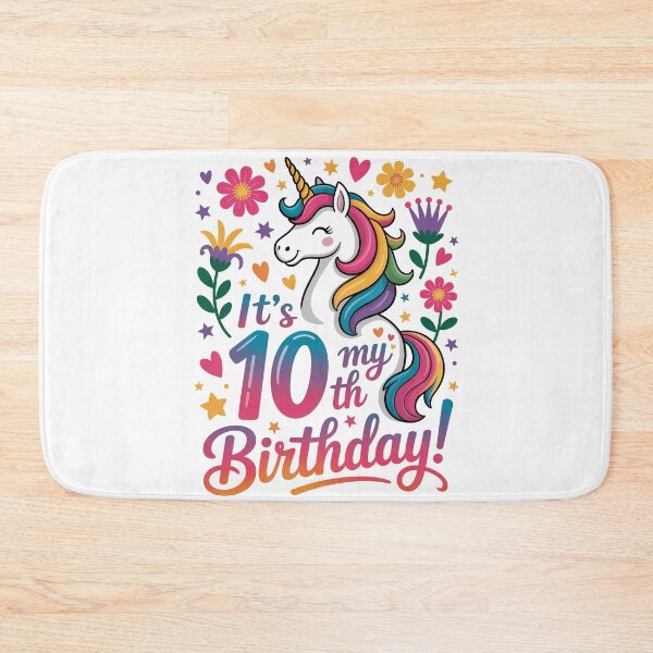 Item preview, 10 Birthday Unicorn designed and sold by jkrphoto.