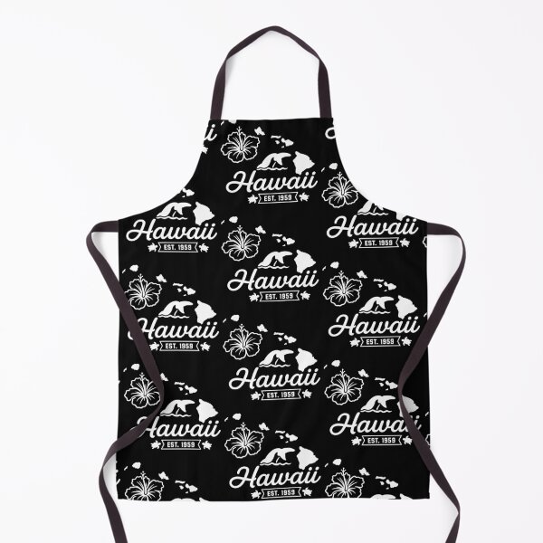 Item preview, Hawaii Vintage Hibiscus Wave Sea Turtle Island Retro Art designed and sold by Sunflo67.