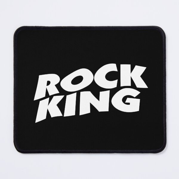 Item preview, Rock King Heavy Metal Rock Music Design White designed and sold by Rodney's Marketplace.