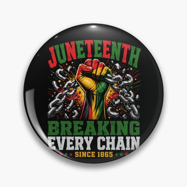 Artikelvorschau, Juneteenth – Die Befreiung von Ketten seit 1865 – Feier der Freiheit entworfen und verkauft von THREE LITTLE BEANS.