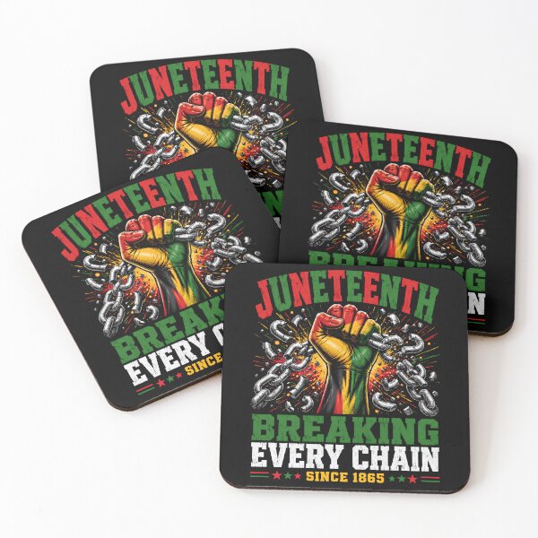 Item preview, Juneteenth Breaking Every Chain Since 1865 Freedom Celebration designed and sold by THREE LITTLE BEANS.