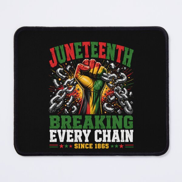 Item preview, Juneteenth Breaking Every Chain Since 1865 Freedom Celebration designed and sold by THREE LITTLE BEANS.
