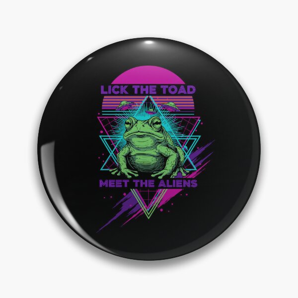 Item preview, trippy music festival Lick The Toad designed and sold by LuminOrb.