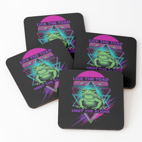 Item preview, trippy music festival Lick The Toad designed and sold by LuminOrb.