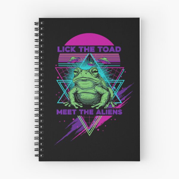 Item preview, trippy music festival Lick The Toad designed and sold by LuminOrb.