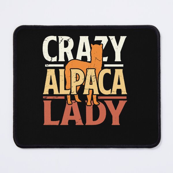 Item preview, Crazy Alpaca Lady designed and sold by SiarheiYur.