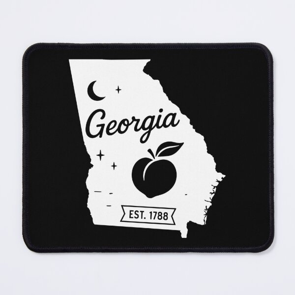 Item preview, Georgia Vintage Peach Moon Southern Retro State Art designed and sold by Sunflo67.