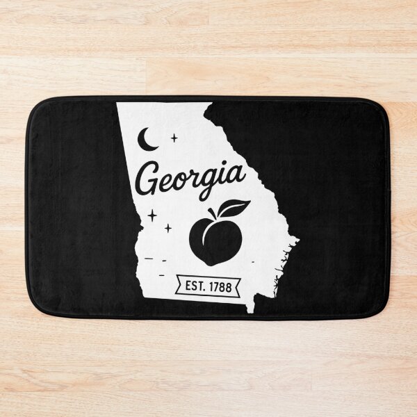 Item preview, Georgia Vintage Peach Moon Southern Retro State Art designed and sold by Sunflo67.