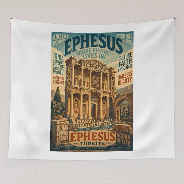 Item preview, Ephesus Ancient City Library of Celsus and Artemis Heritage Türkiye designed and sold by Aryabek.