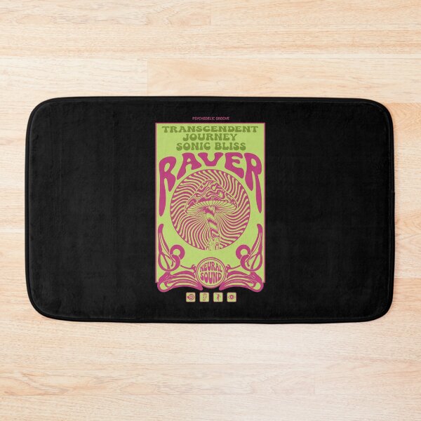 Item preview, Hippie Music Trippy Mushroom Raver Neural Sound designed and sold by LuminOrb.