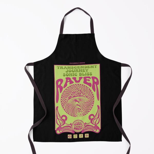 Item preview, Hippie Music Trippy Mushroom Raver Neural Sound designed and sold by LuminOrb.